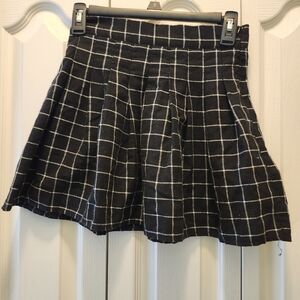Hesperus plaid pleated skirt